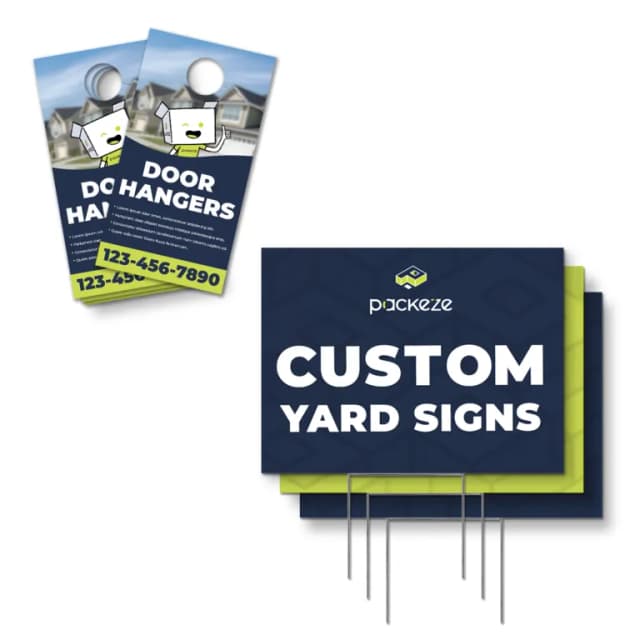 Yard Sign / Door Hanger Bundles